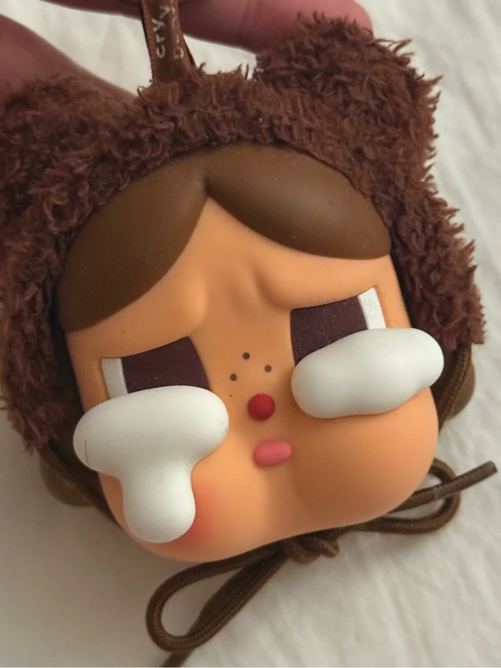 POP MART CRYBABY Crying Again Series - Love Make Us Cry Earphone Case Bag Charm